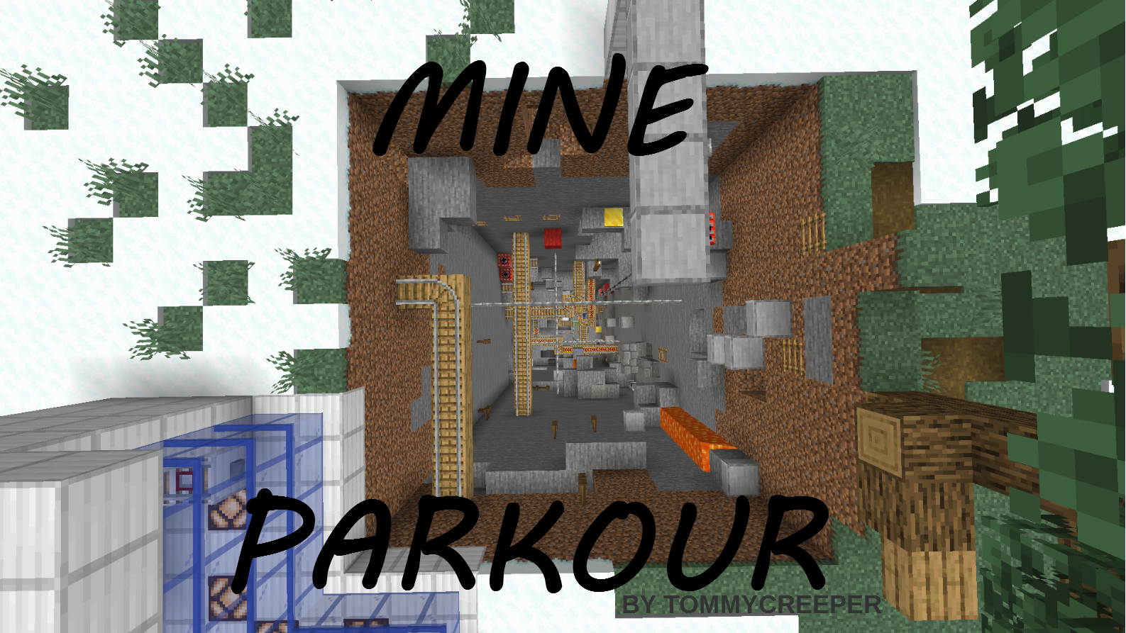 Tải về Mine Parkour cho Minecraft 1.15.2